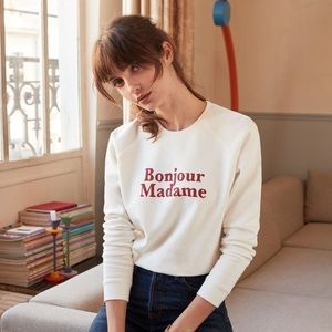 Sezane x Hotel Magique crew neck sweater *SOLD*